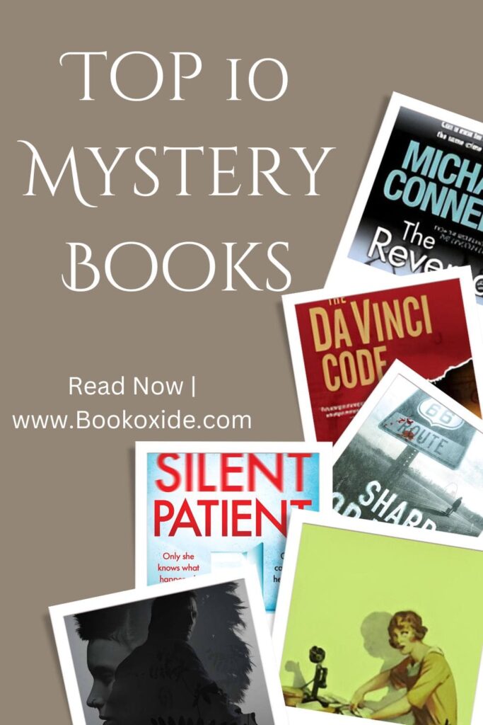 Top 10 mystery books pin