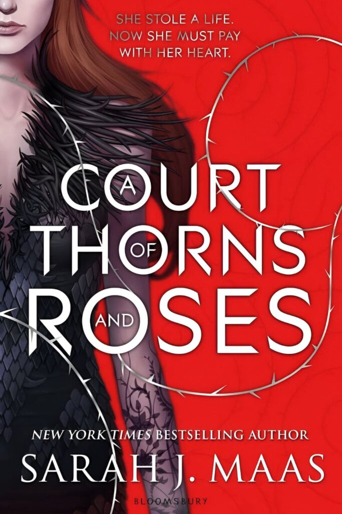 cover page of A Court of Thorns and Roses by Sarah J. Maas