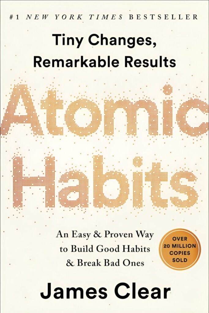 cover page of Atomic Habits by James Clear