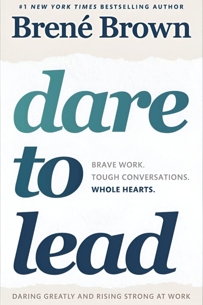 cover page of Dare to Lead by Brené Brown