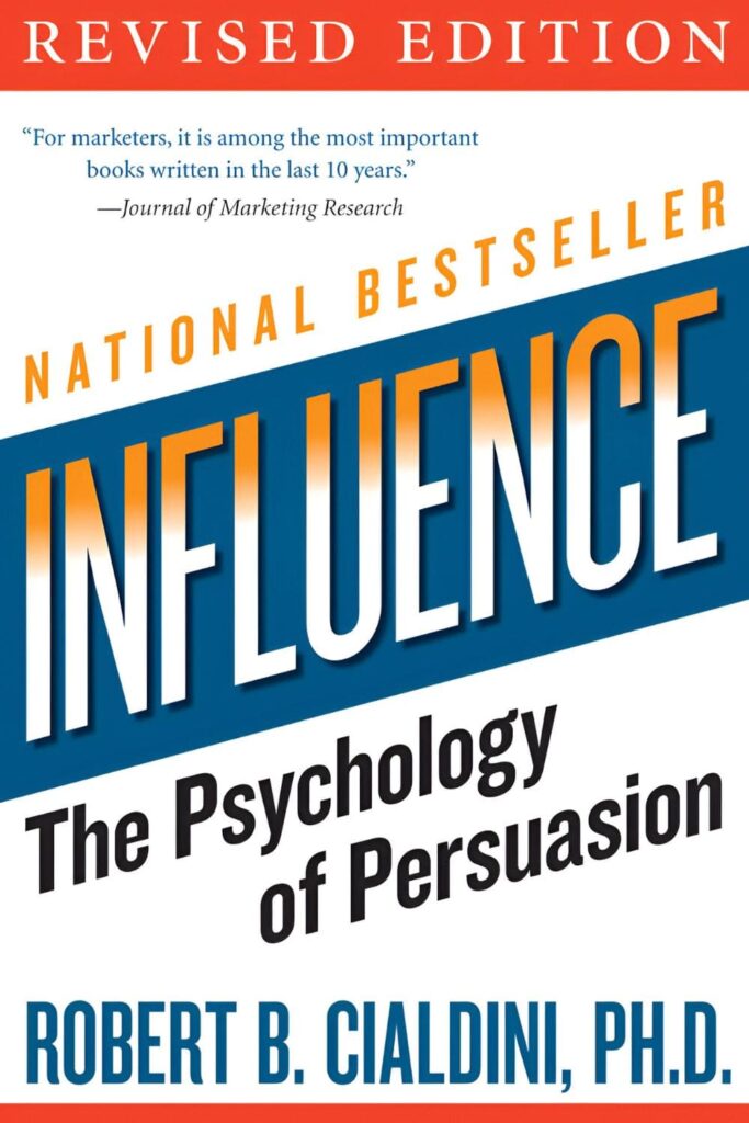 cover page of Influence_ The Psychology of Persuasion by Robert Cialdini