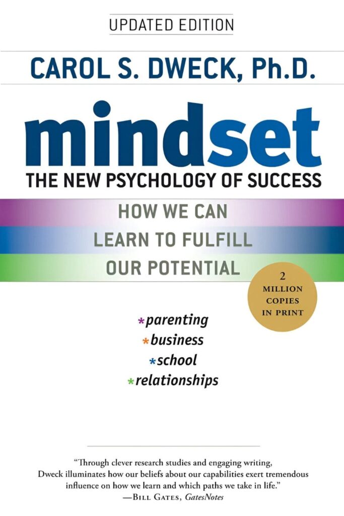 cover page of Mindset by Carol S. Dweck