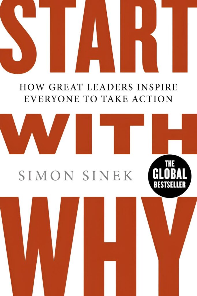 cover page of Start with Why by Simon Sinek