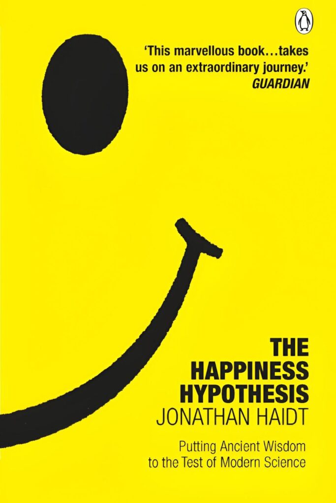 cover page of The Happiness Hypothesis by Jonathan Haidt