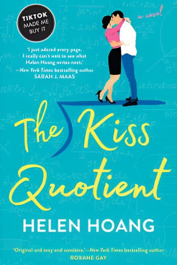 cover page of The Kiss Quotient by Helen Hoang