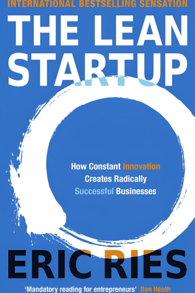 cover page of The Lean Startup by Eric Ries