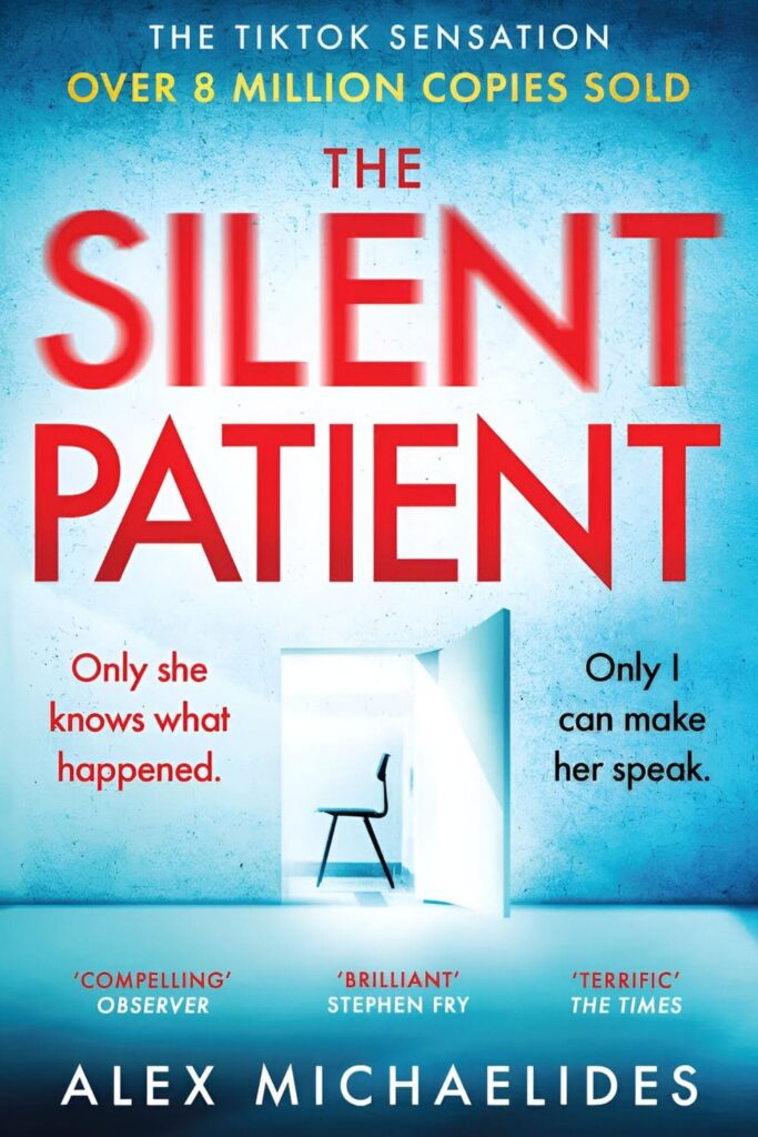 cover page of The Silent Patient by Alex Michaelides