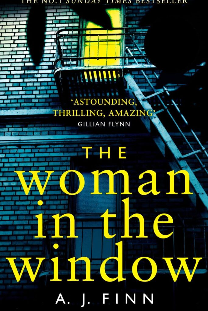 cover page of The Woman in the Window by A.J. Finn