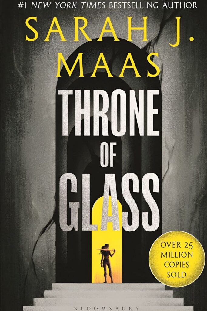 cover page of Throne of Glass by Sarah J. Maas