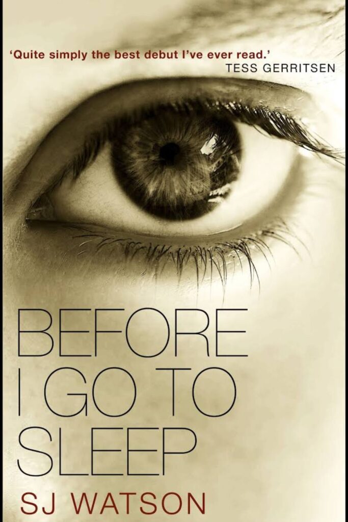 Cover of Before I Go to Sleep by S.J. Watson