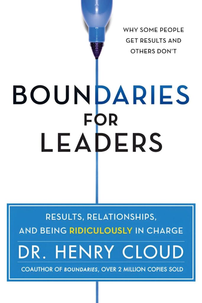 Cover page of Boundaries for Leaders by Dr. Henry Cloud