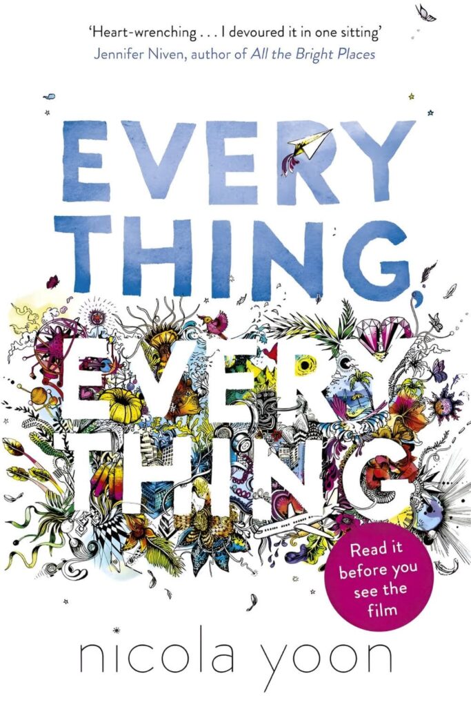 Cover page of Everything, Everything by Nicola Yoon