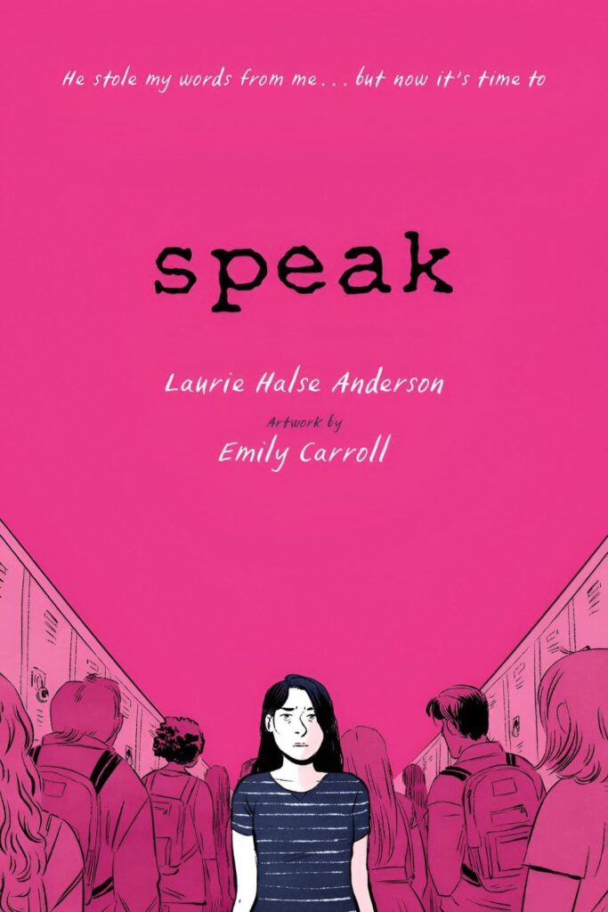 Cover page of Speak by Laurie Halse Anderson