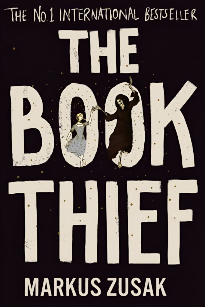 Cover page of The Book Thief by Markus Zusak