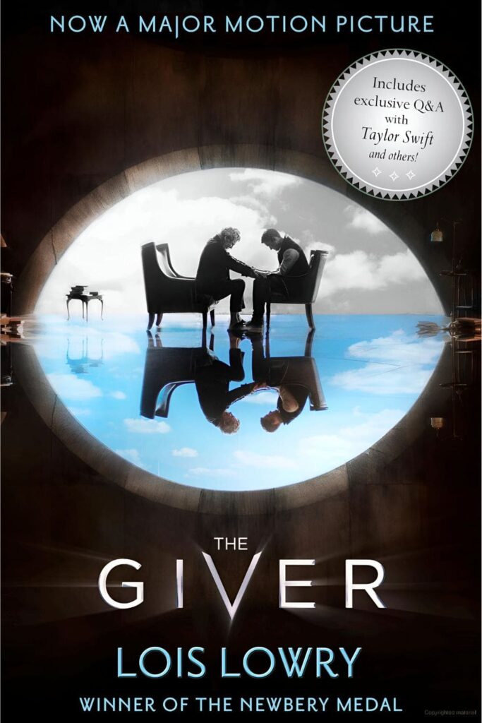 Cover page of The Giver by Lois Lowry