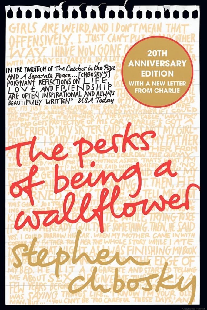 Cover page of The Perks of Being a Wallflower by Stephen Chbosky