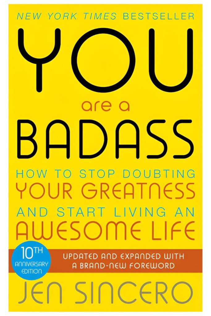 Cover page of You Are a Badass by Jen Sincero