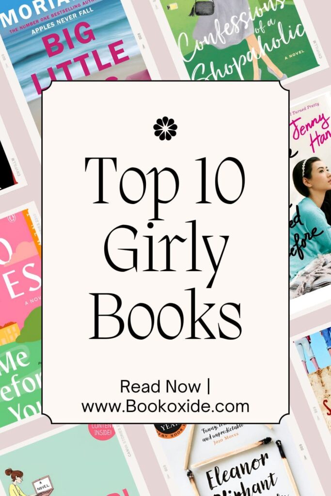 Top 10 Girly Books pin