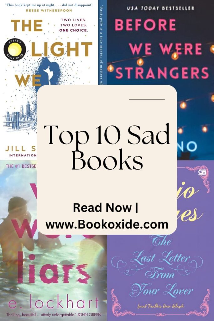 Top 10 Sad Books pin