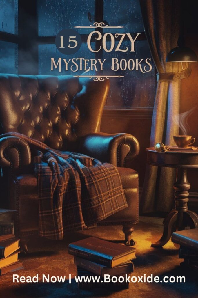 15 Cozy Mystery Books Pin