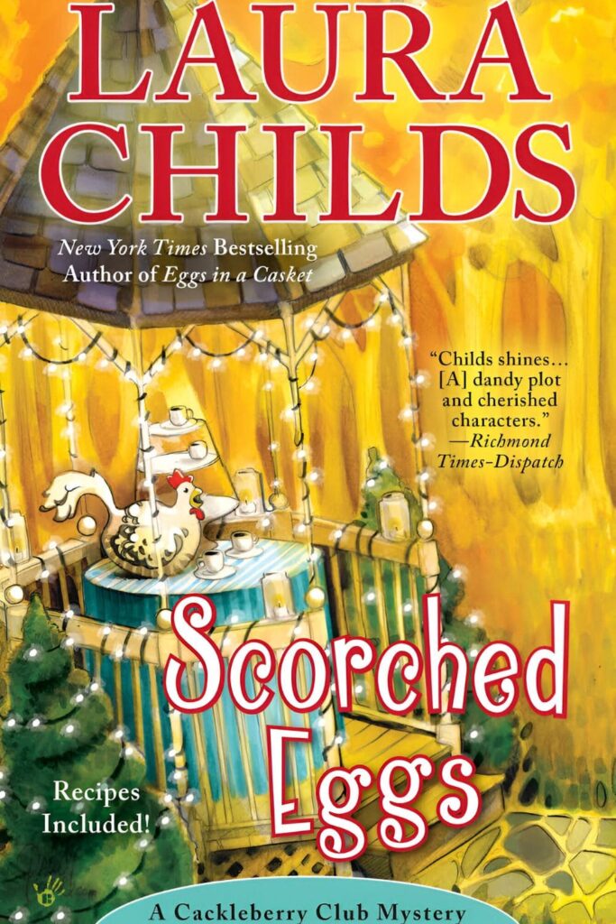 Cover Page Of Scorched Eggs by Laura Childs