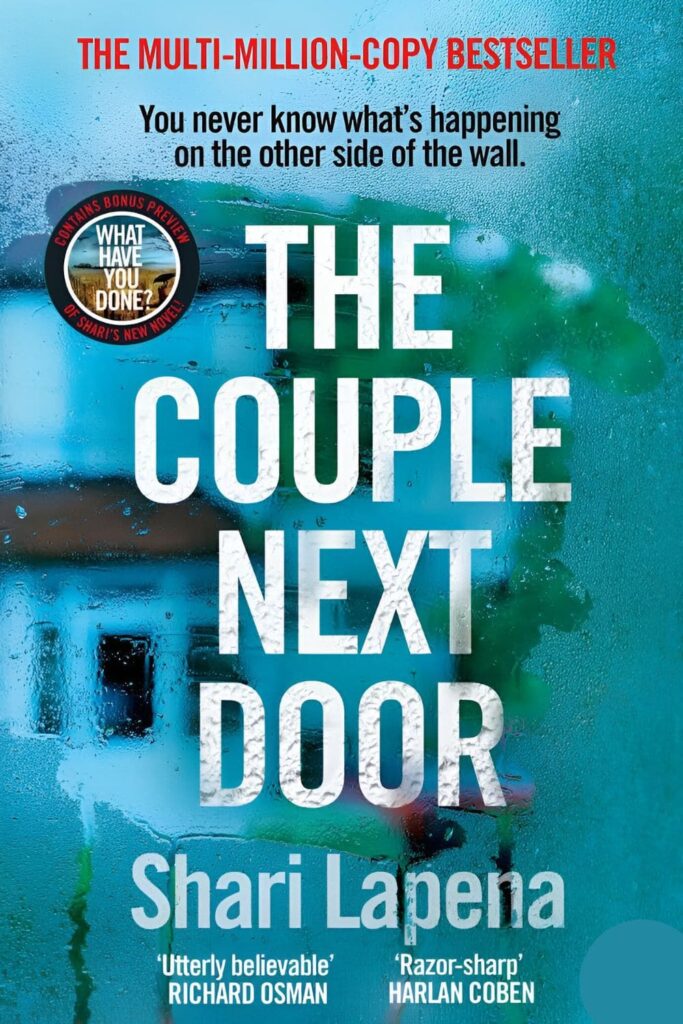 Cover Page Of The Couple Next Door by Shari Lapena