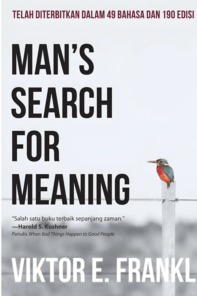 Cover of Mans Search for Meaning by Viktor E. Frankl