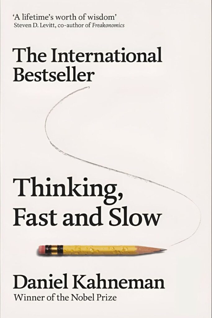 Cover of Thinking, Fast and Slow by Daniel Kahneman