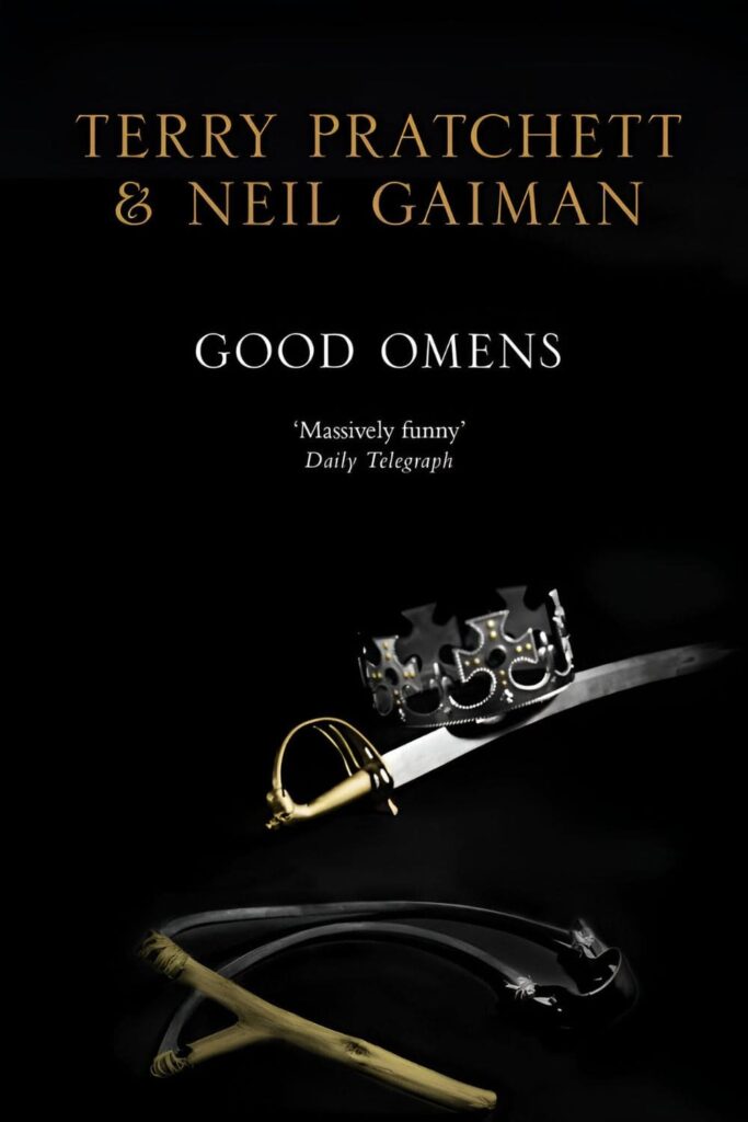 Cover page of Good Omens by Terry Pratchett and Neil Gaiman