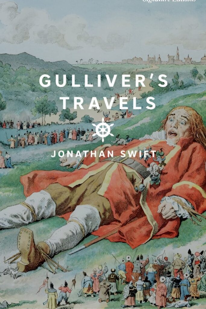 Cover page of "Gulliver's Travels" by Jonathan Swift