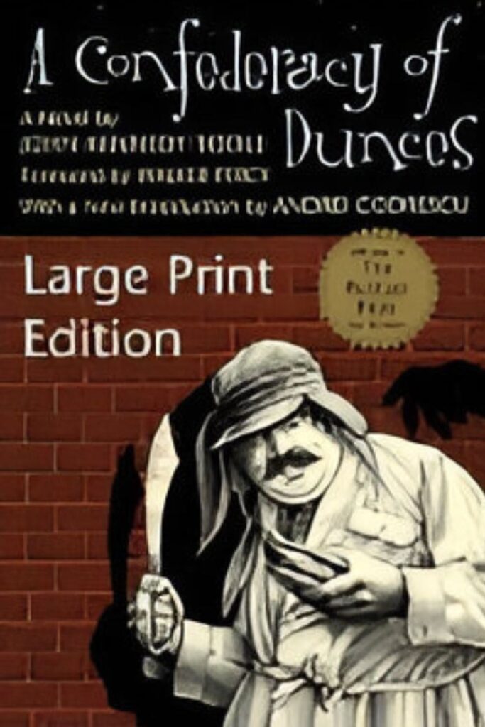 Cover page of A Confederacy of Dunces by John Kennedy Toole