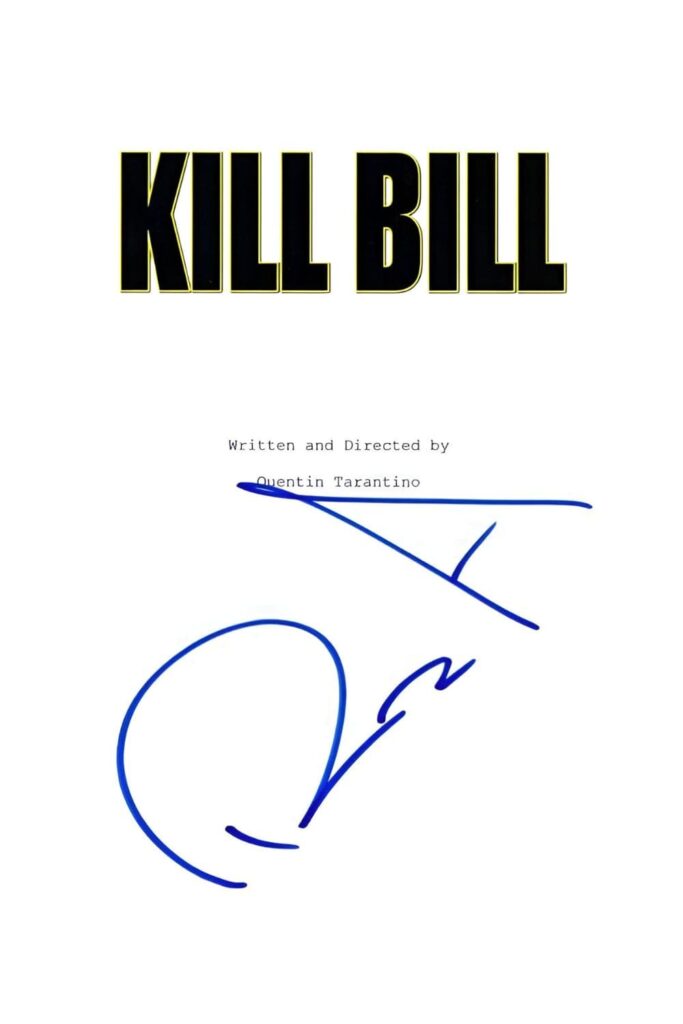 Cover page of Kill Bill by Quentin Tarantino (Screenplay)