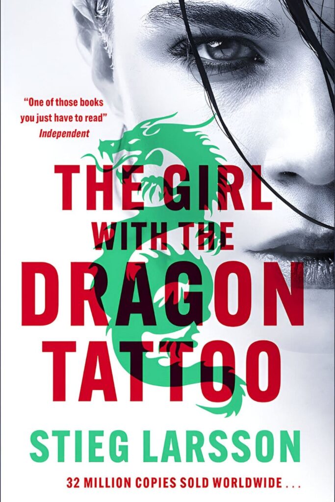 Cover page of The Girl with the Dragon Tattoo by Stieg Larsson