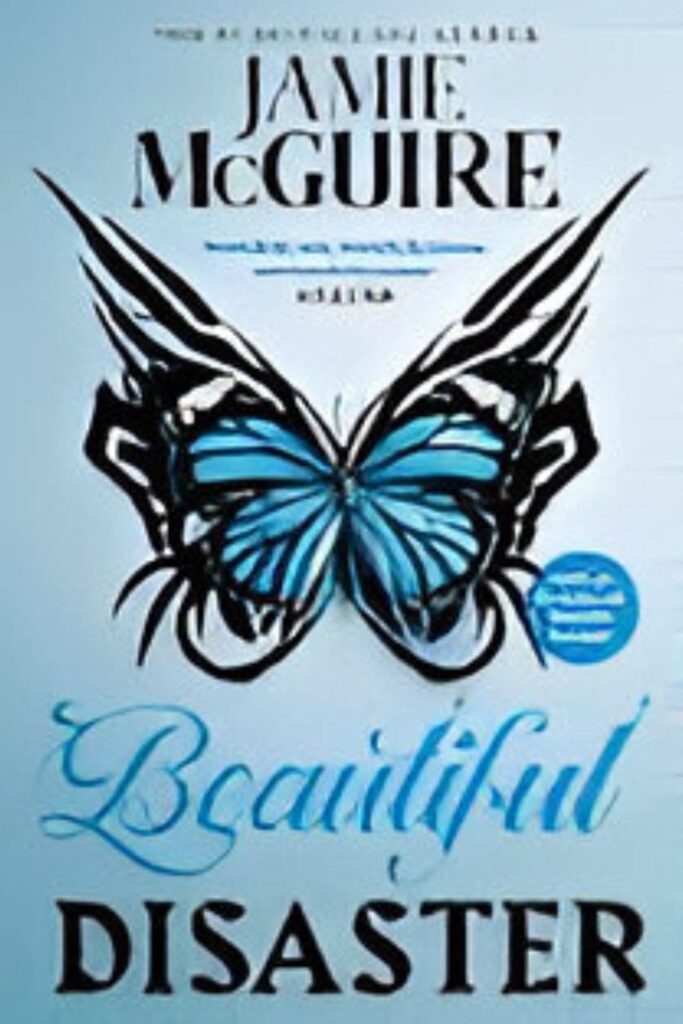 Cover page of _Beautiful Disaster_ by Jamie McGuire