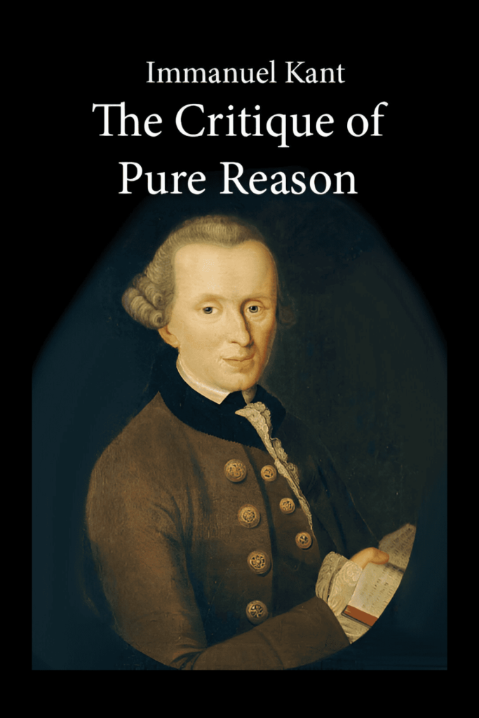 The cover of Critique of Pure Reason by Immanuel Kant