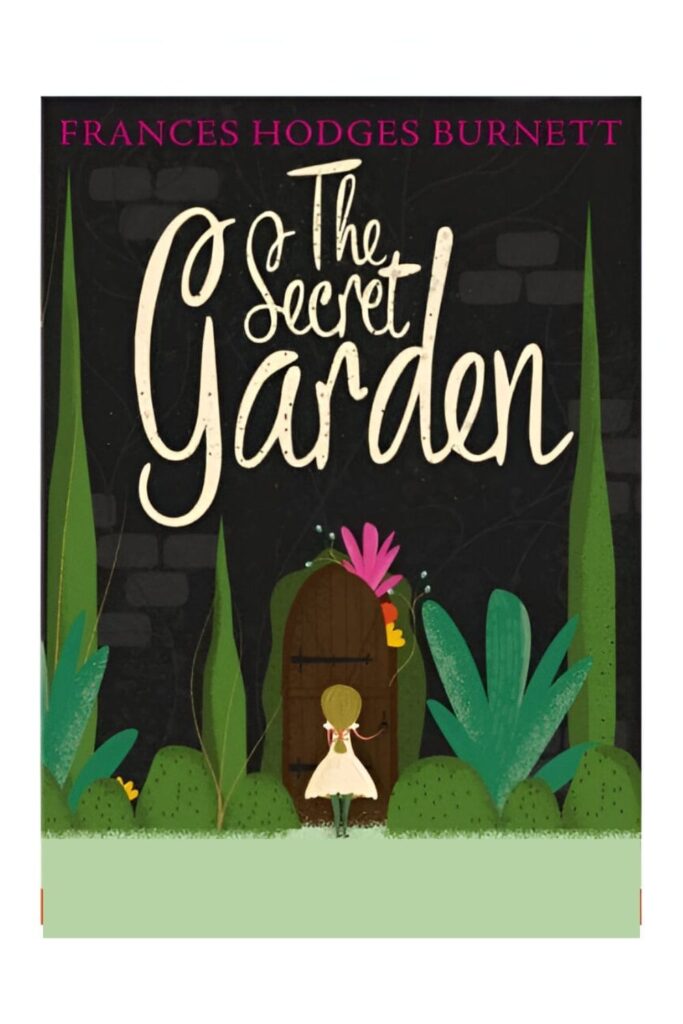 The cover of The Secret Garden by Frances Hodgson Burnett