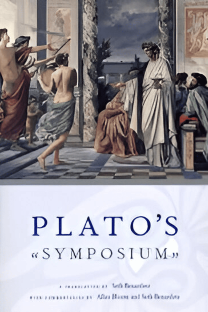 The cover of The Symposium by Plato