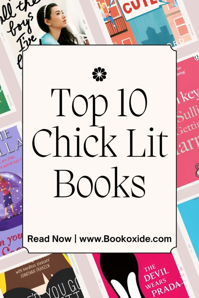 Top 10 Chick Lit Books pin