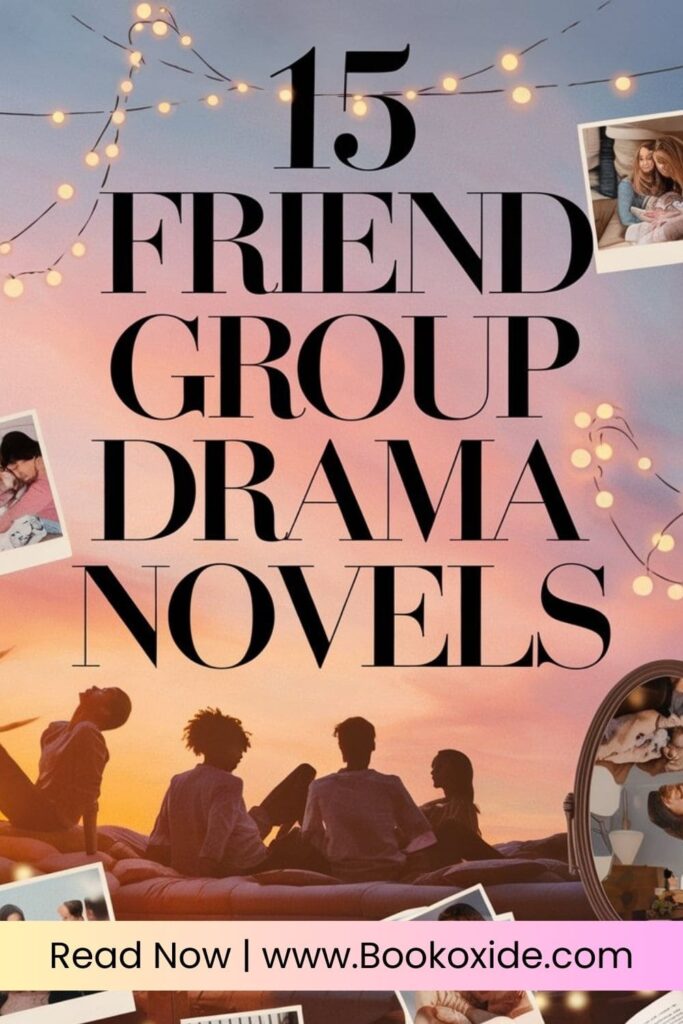 15 Friend Group Drama Novels Pin